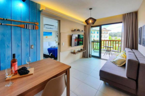 NOVÍSSIMO FLAT SUPER DECORADO, PÉ NA AREIA, 4 Pessoas, Cozinha Completa, WIFI TOP, TV Smart NETFLIX, Condomínio com PISCINA, Restaurante, Perfeito para família com CRIANÇA - VG Sun Cumbuco